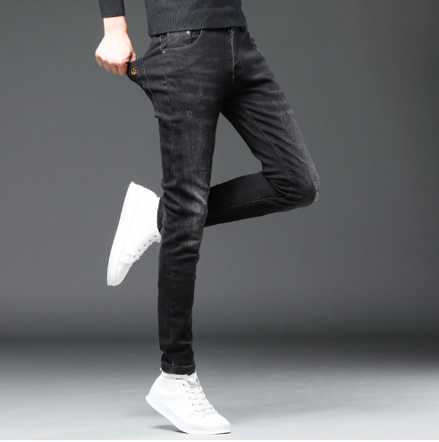 Korean Casual Stretch Trousers for Men