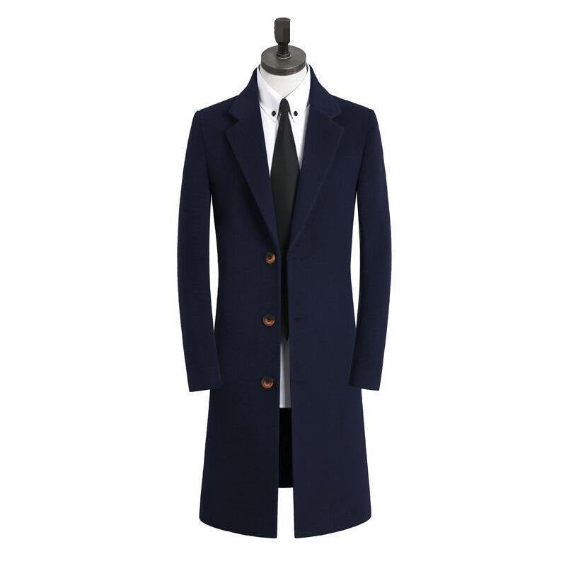 Medium Long Woolen Coat