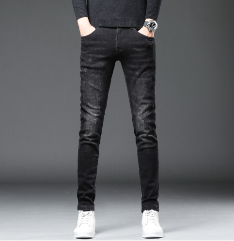 Korean Casual Stretch Trousers for Men