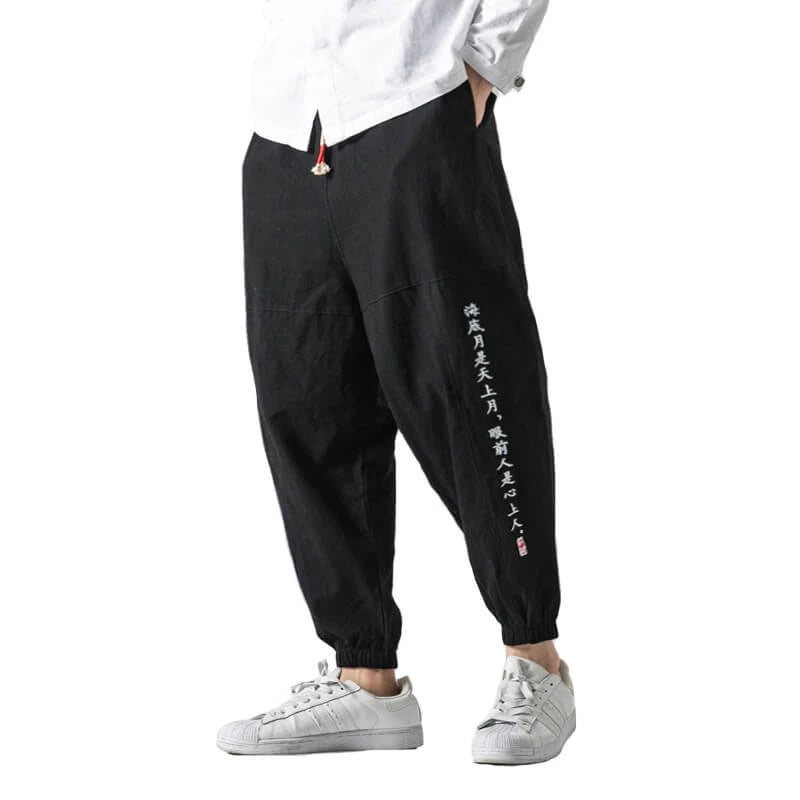 Chinese Style Casual Pants for Men