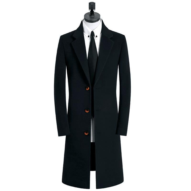 Medium Long Woolen Coat