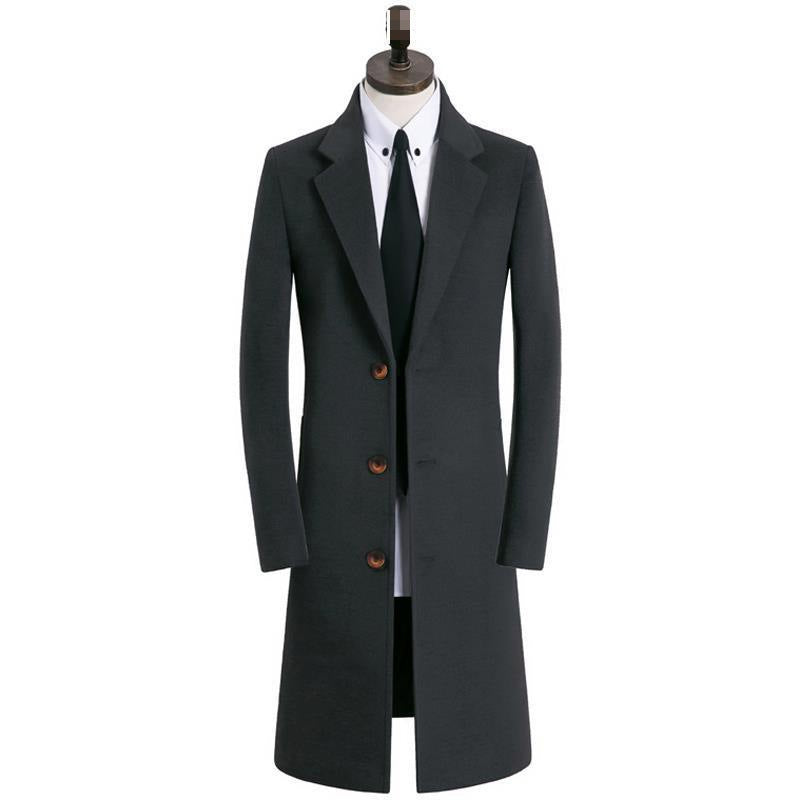 Medium Long Woolen Coat